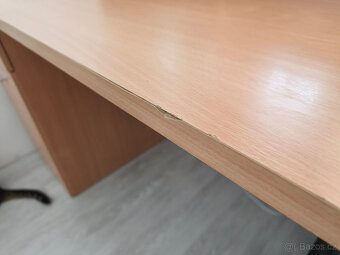 Psací stůl s úložným prostorem a podstavcem - 5
