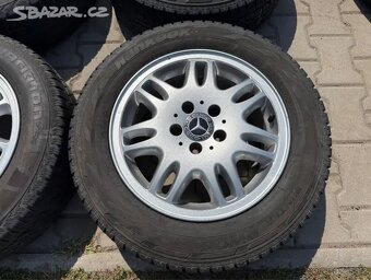 4x al kola 5x112 16 + pneu zimní 205/65 R16C - 5
