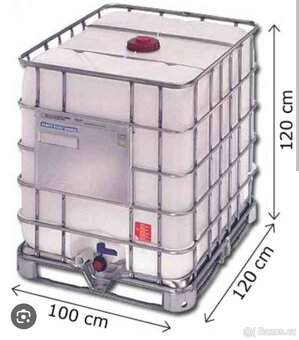 IBC nádrž kontejner 1000l - 5