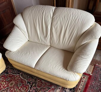 Kožená sedací souprava 3+2+1,5840 - 5