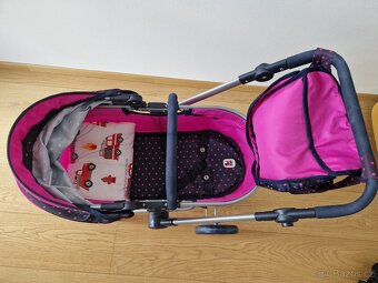 Kočárek pro panenky Bayer Chic Mika 2v1 - 5