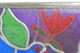 Stará skleněná vitráž - 5