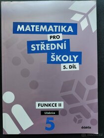 Soubor učebnic SŠ Matematika - 5