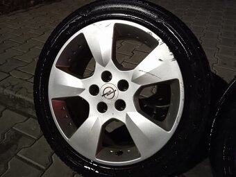 ALU Opel 5x110 R17 + pneu na dojetí - 5
