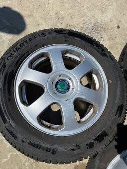 Celoroční pneu + alu kola 195/65 r15 5x100 - 5