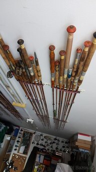 80ks Staré rybářské pruty - 5
