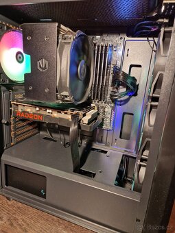 Herní PC, Ryzen 5600g, RX 6600 XT, 32Gb RAM, 1TB SSD - 5