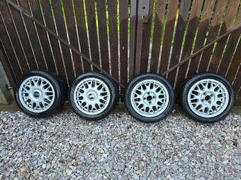 alu kola BBS R15 4x100 pneu 195/50 - 5