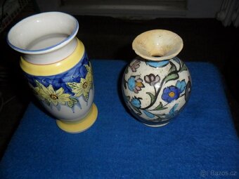 šampusky, lékárna sklo/keramika, Becher, souprava NDR,karafy - 5