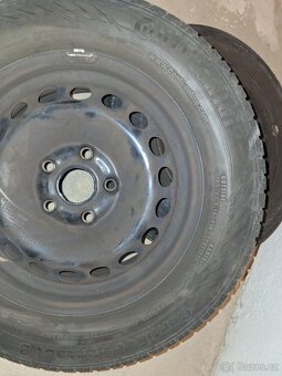 Sada kol 5×112, b vč. zim. pneu Continental 195/65 R 15 - 5