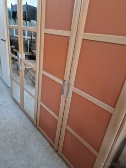 Skrin satni 4 dverova 60x200 výška 216 cm - 5