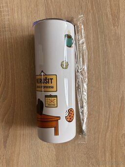 Termokelímek 590ml - panda, nový - 5