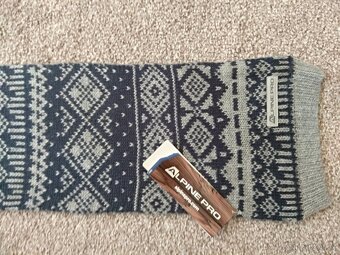 Nová unisex zimní šála ALPINE PRO - 180 cm, orig. balení - 5