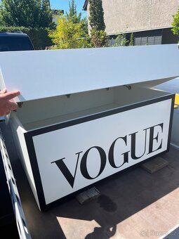 VOGUE - Komoda, box, skřínka 115x77x53cm - 5