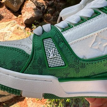 Prodávám boty Louis Vuitton Trainer Sneaker (zelené) - 5
