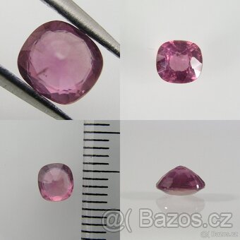 Safír přírodní-cushion-0,58 ct. - 5