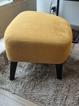 Žlutý ušák s taburetem Next - 5