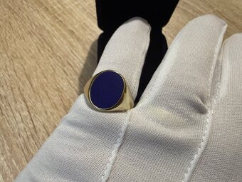 Zlatý panský prsten 10,88g 585/1000 - 5