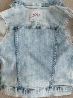 Dívčí džínová bunda Reserved 110 - 5