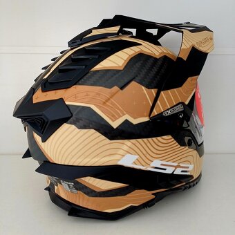 Enduro přilba LS2 Explorer C Trick Carbon - 5