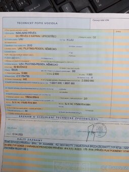 Prodám bržděný přívěs 2000kg - 5