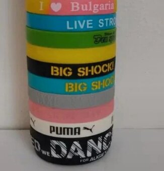 Gumové náramky na ruku - 5