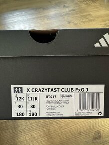 Dětske kopačky Adidas x Crazyfast club vel. 30 - 5