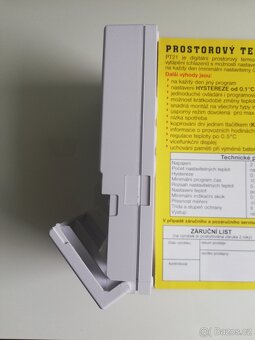 Prostorový termostat pro kotle a klimatizace - 5