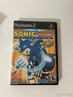 Sony PlayStation 2 (PS2) Slim + 1 ovládač + 2 hry - 5