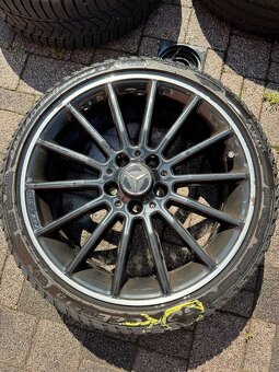 MERCEDES CLA AMG 5x112 R18 ET52+ZIMNÍ 225/40R18 - 5