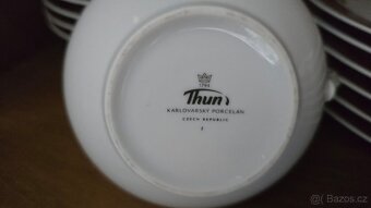 Jídelní a čajový servis, Karlovarský porcelán Thun 1794 - 5