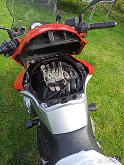 Aprilia mana 850, 2x klíče, pravidelný servis, manual - 5