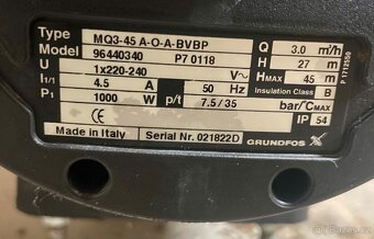 Grunfos MQ 3-45 - 5