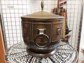 Stará mosazná nádoba - 5