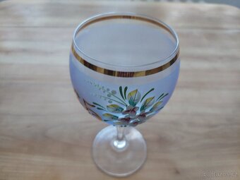 Ručně malovaná sklenice k 65. výročí, životní jubileum dárek - 5