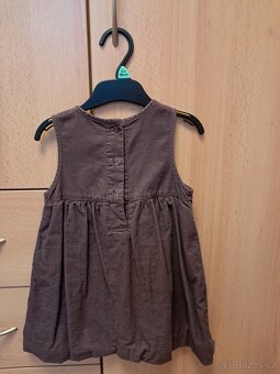 Šaty vel. 86, 92, 104 - 5