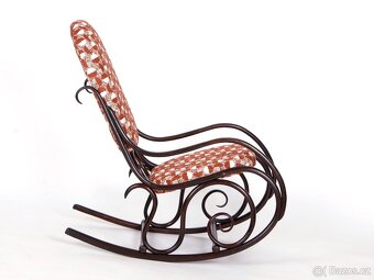 Kompletně zrenovované houpací křeslo Fischel. - 5