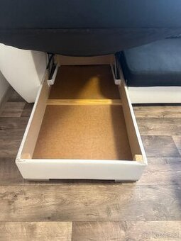 Sedací souprava rohová rozkládací, úložný prostor - 5