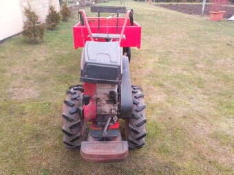 Malotraktor Briggs & Stratton Industrial Plus + vozík + přís - 5