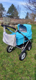 Easywalker Qtro Plus - Silver - 3v1 - 5