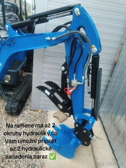 Miní bagr - 5