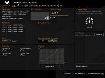 Herní PC ( Intel i9 / RTX 3060Ti 8GB / 64GB DDR4 / TUF ) - 5