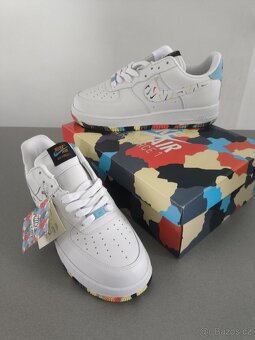 AirForce1 bílé barevné - 5