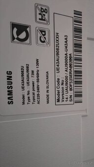 LED TV 43" Samsung UE43AU9082 - 5