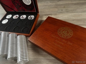 komletní serie Lunární kalendář 3 Lunar 3 6x 1oz v etui - 5