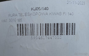 Teleskopická kouřová roura z nerezi - 5