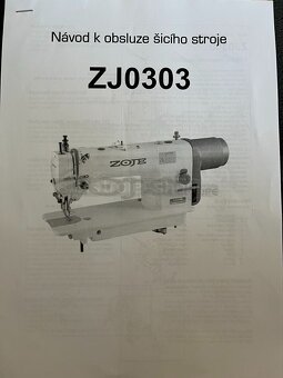 PRŮMYSLOVÝ ŠICÍ STROJ ZOJE ZJ0303L-3-D4 SET - 5