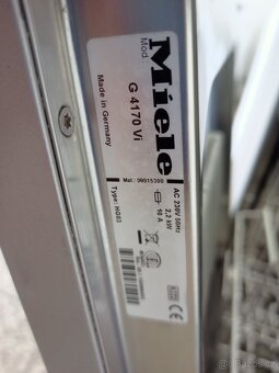 Myčka nádobí Miele G 4170Vi - 5