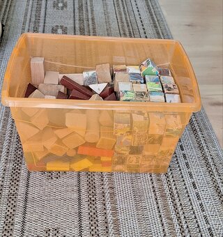 Kostky dřevěné - 5