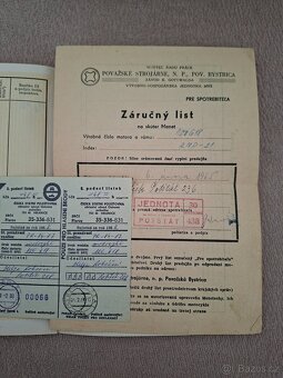 Technický průkaz Manet 125 - 5